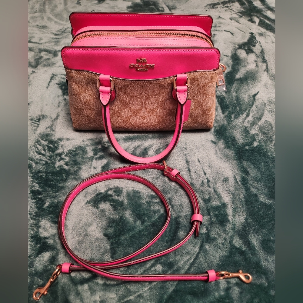 Mini Darcie Carryall In Signature Canvas